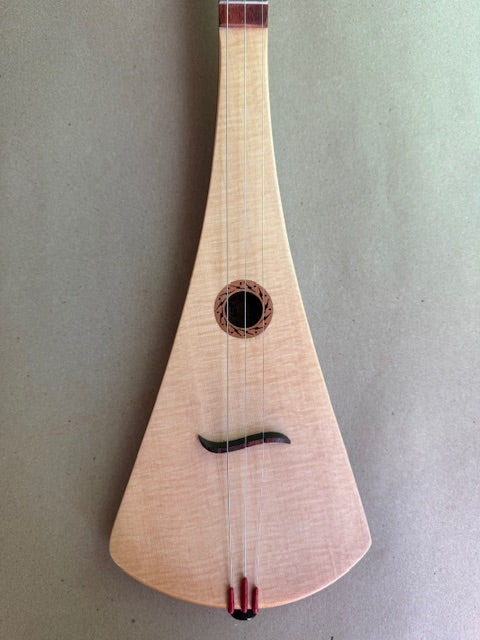 D Grand, scratch on fingerboard
