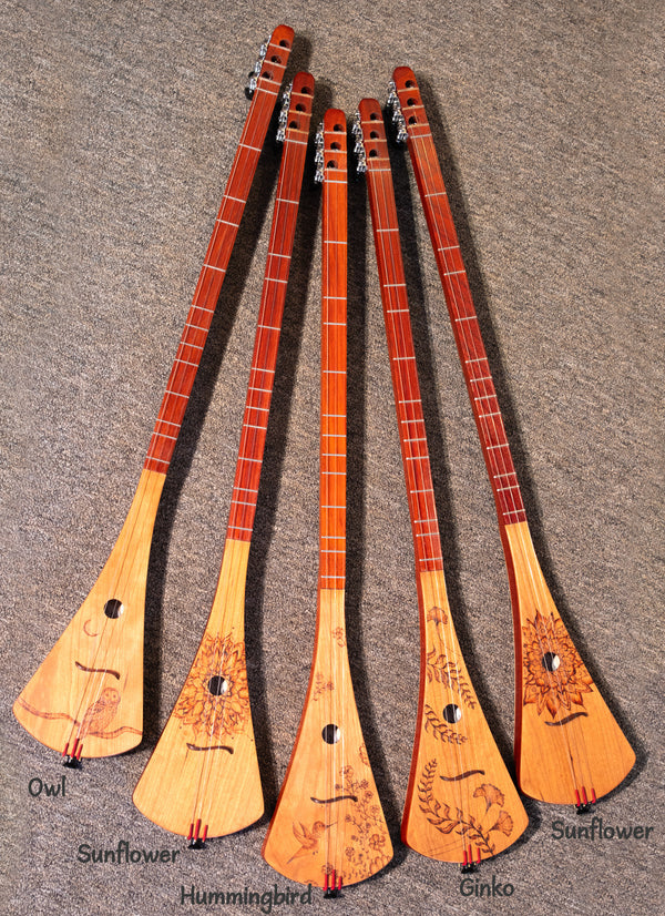 Woodburned Strumstick Designs - Strumstick.com