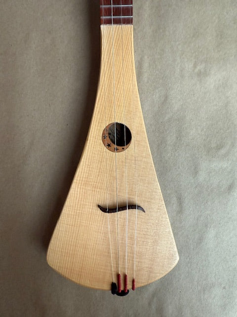 Ukulele, slightly off centered