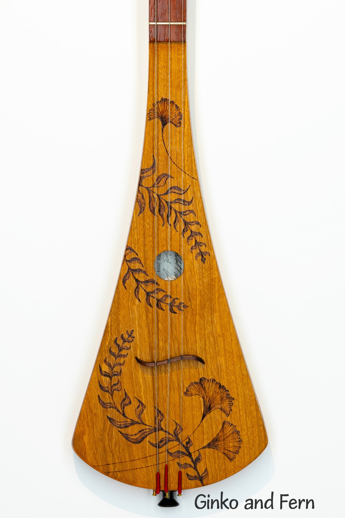 Woodburned Strumstick Designs