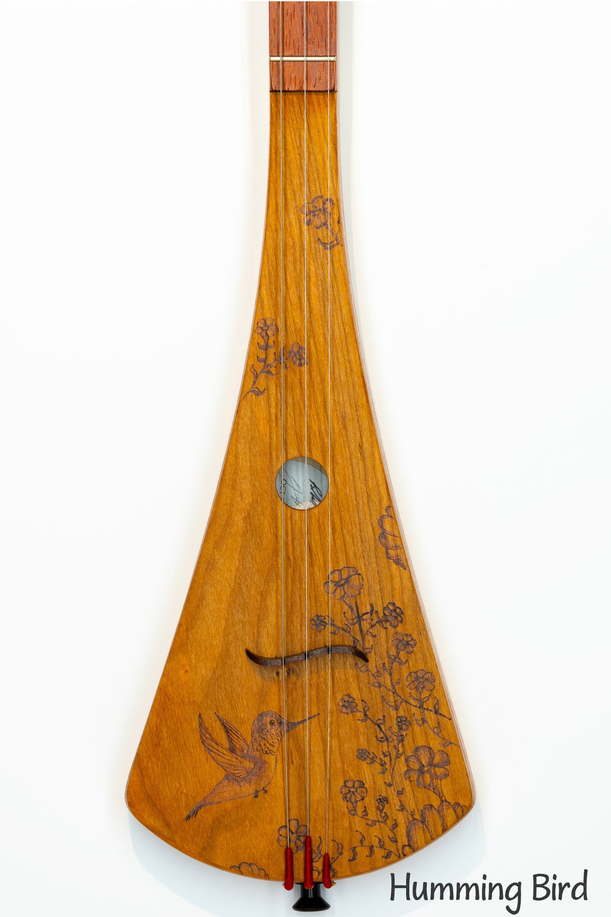 Woodburned Strumstick Designs