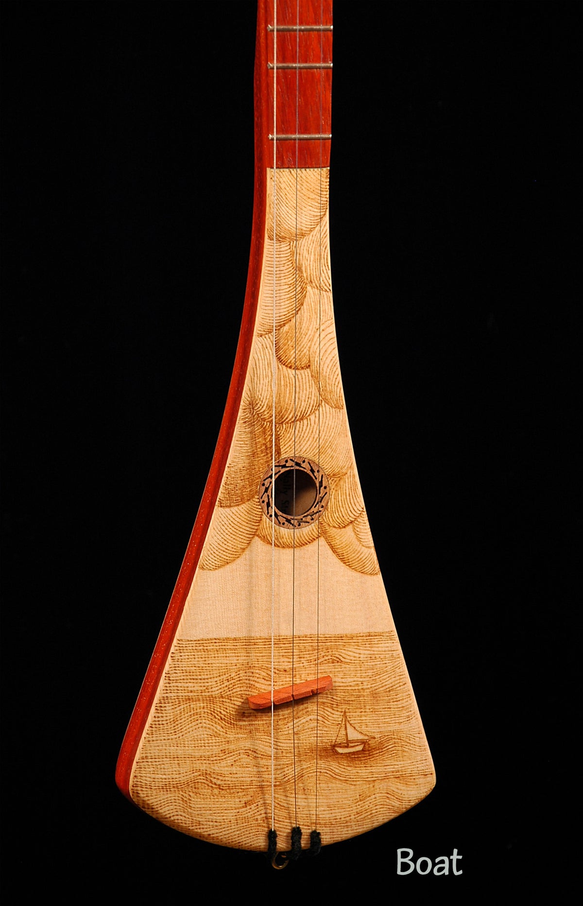 Woodburned Strumstick Designs