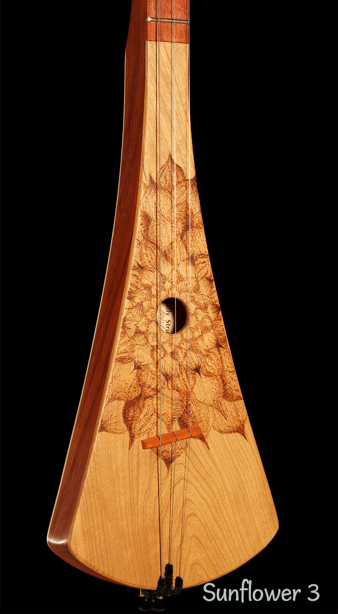 Woodburned Strumstick Designs