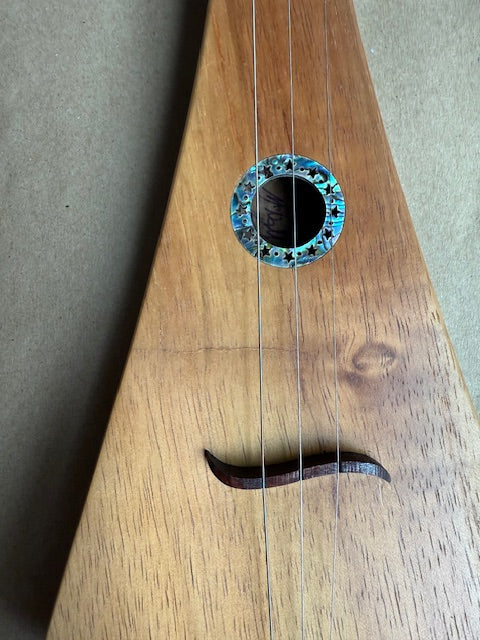 Koa D Grand, blemish on top
