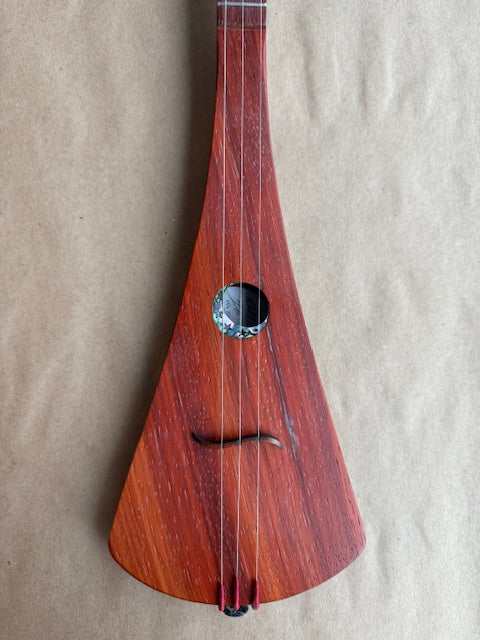 Padouk D Grand, with repaired top crack