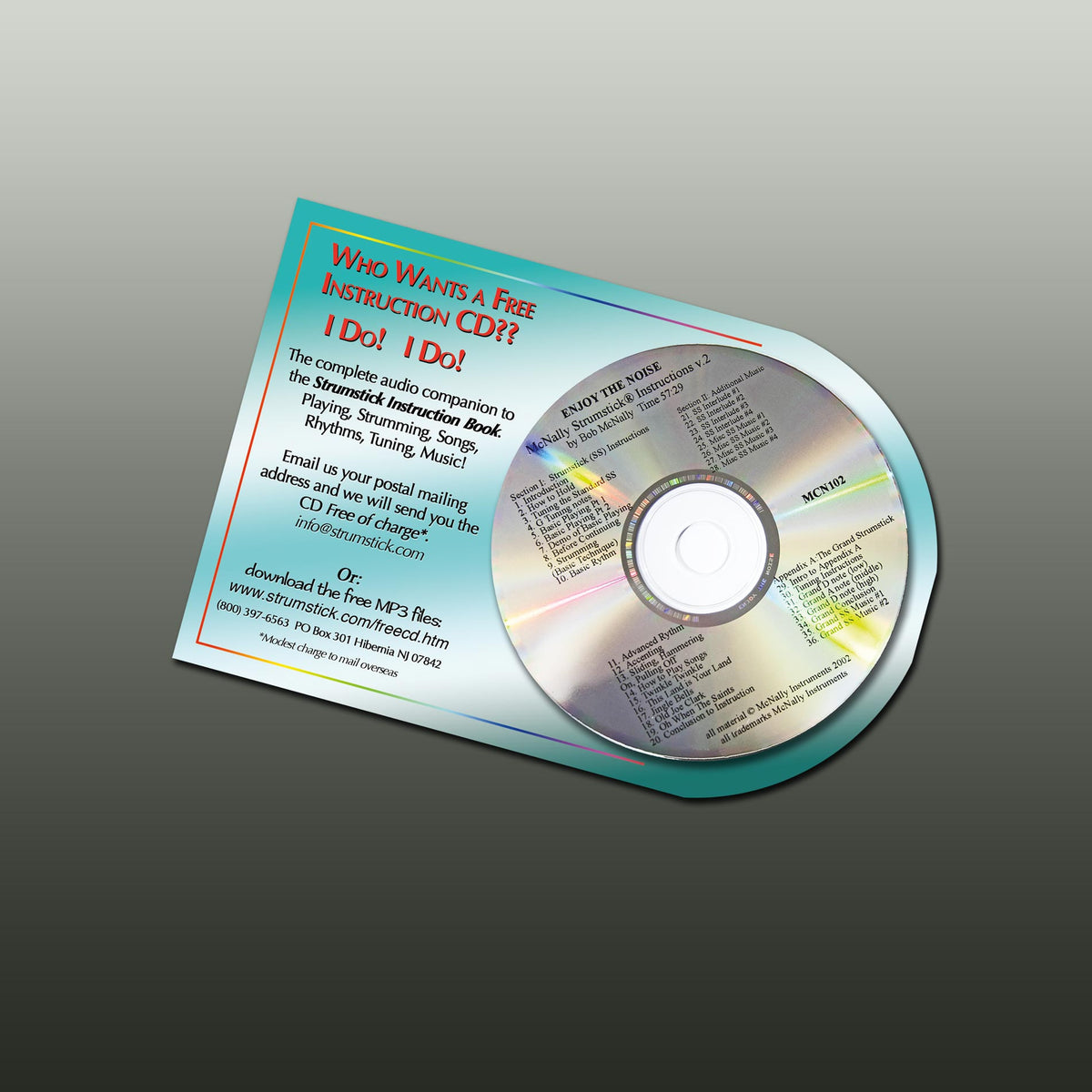 Instruction Book and CD Download... Free with Strumstick purchase